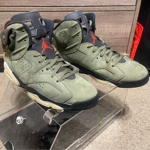 Jordan 6 Travis Scott olive